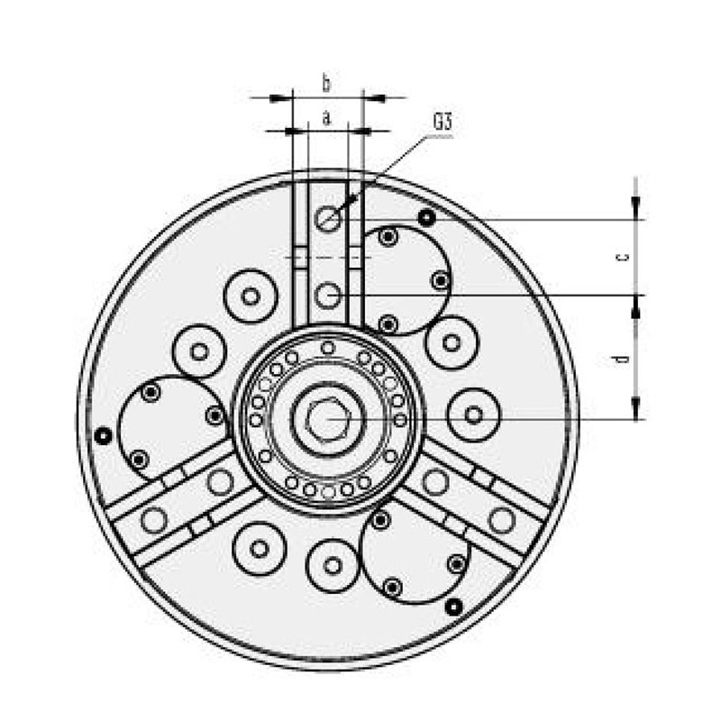 SF axis machining chuck
