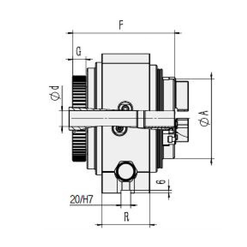 KJ-T clamping chuck