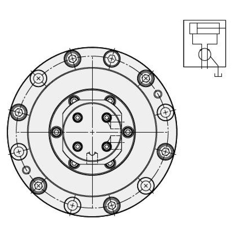 RK-Q Zhongshi rotary cylinder (gas injection type)