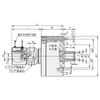 RK-SN Zhongshi stroke detection pressure maintaining type rotary cylinder