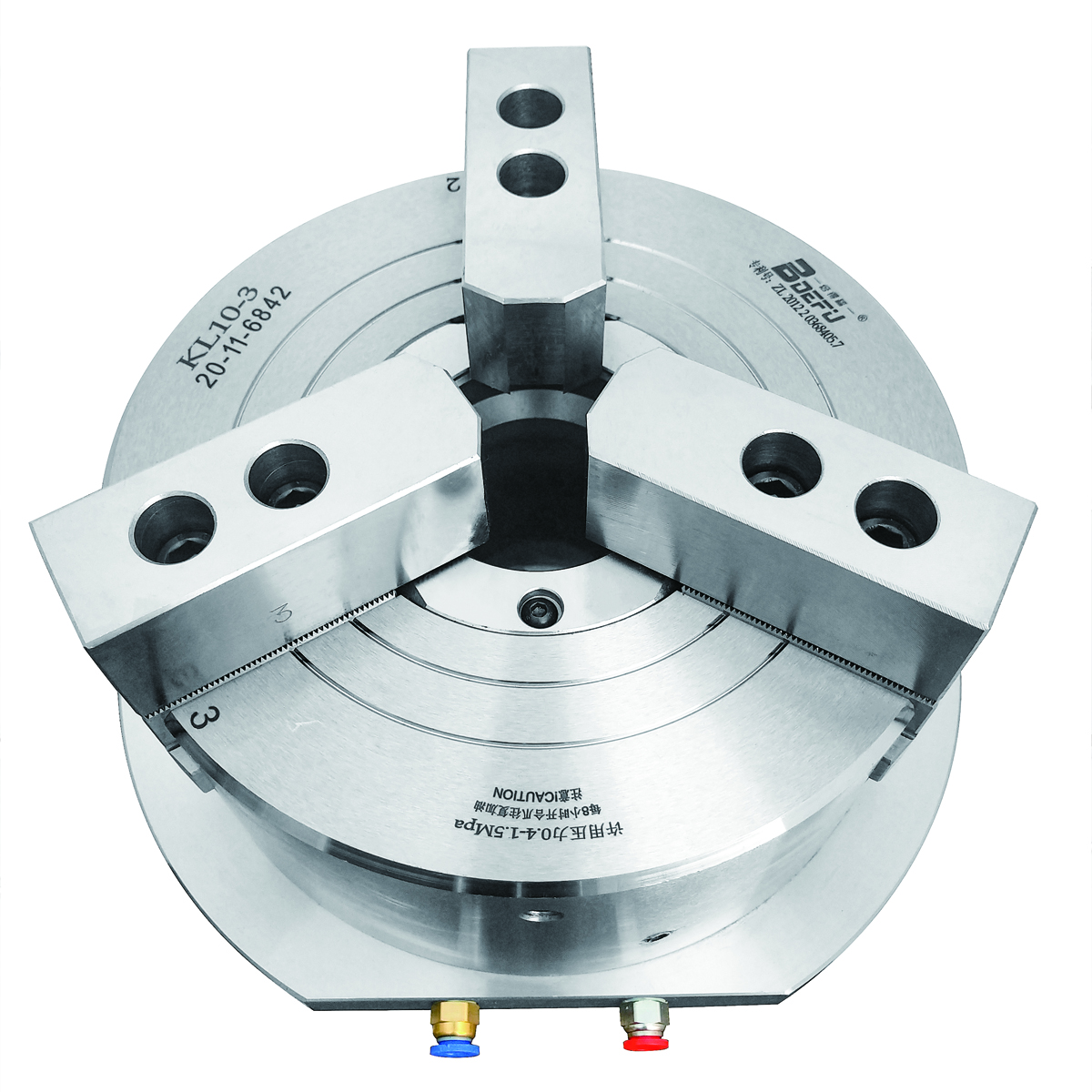 KL-Q vertical hollow pneumatic chuck