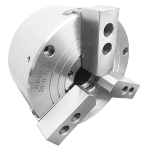 KB semi-through hole pneumatic chuck